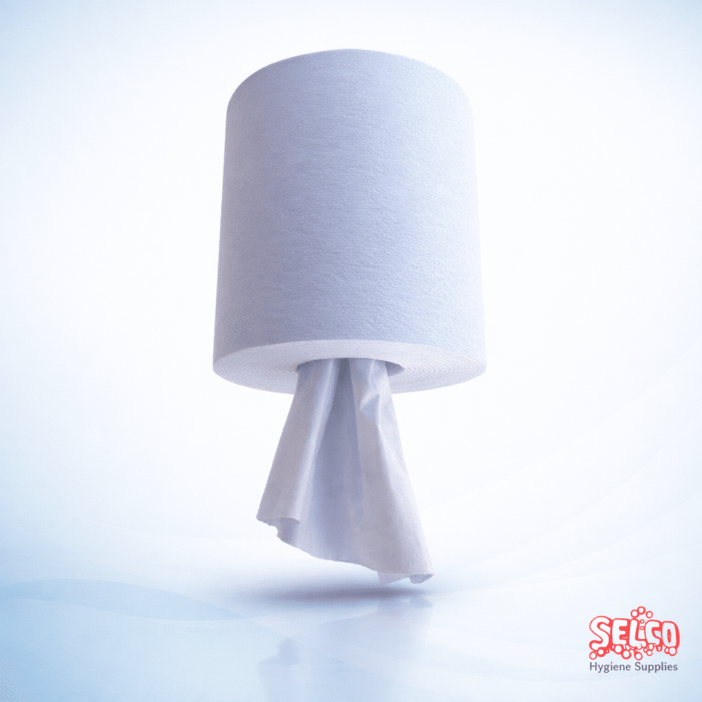 Centrefeed Roll 2Ply Blue Wiper - Food Safe- Professional Cleaning Products