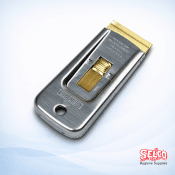 Safety Scraper and 5 blades - 4 cm - Commercial Supply
