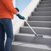Alternative view of Escalator Cleaning Tool, Riser-Shine at Selco Hygiene