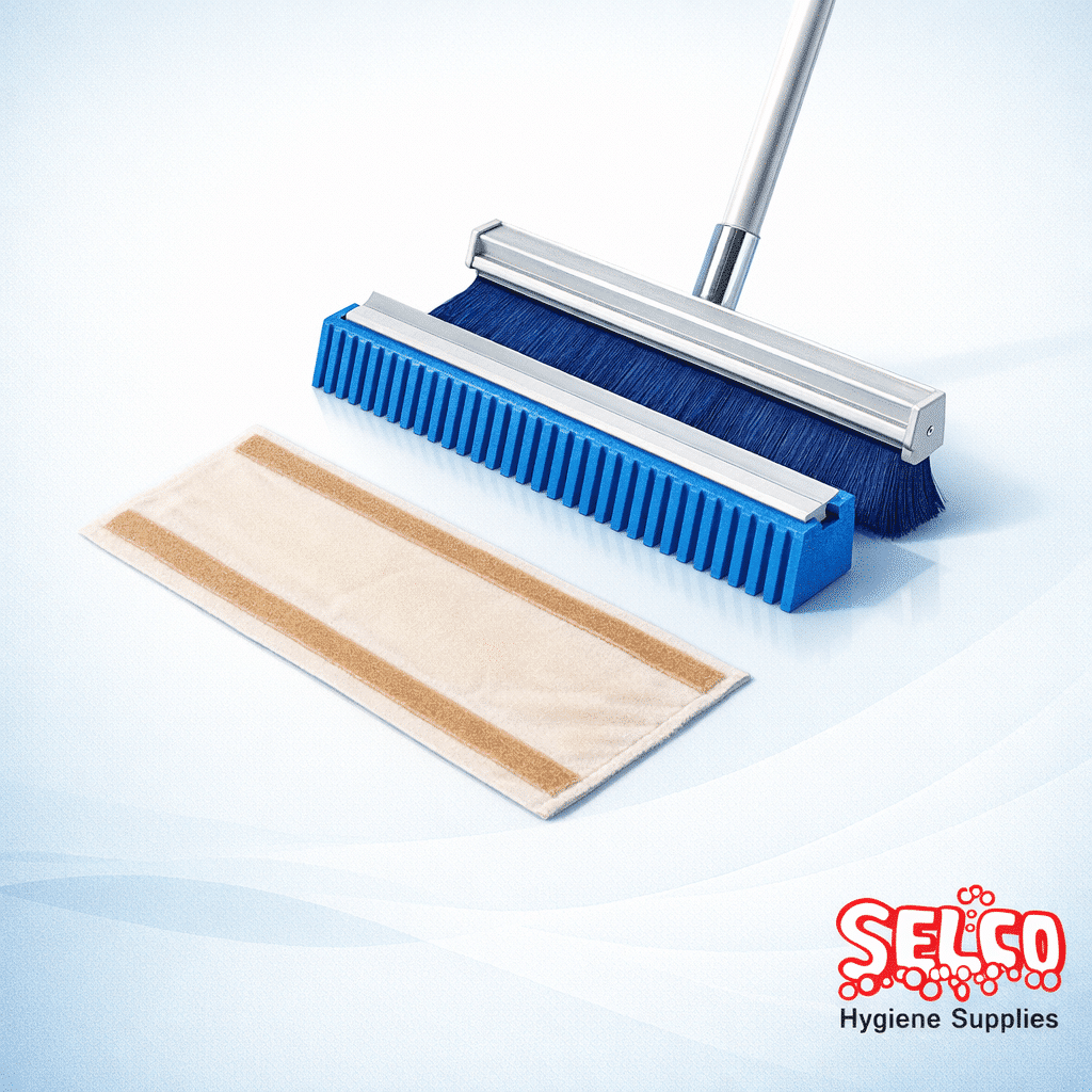 Escalator Cleaning Tool, Riser-Shine at Selco Hygiene