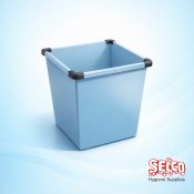 Office Bin Small Metal - Office - Classroom Bin - Waste Management Supply