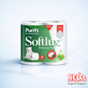 Softlux 3ply Luxury Toilet Tissue Roll - 40 roll - 3 Ply - 150 Sheets