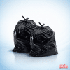 Strong Black Bin Bags on Roll -Everyday Refuse Sacks 100 - 1 Roll