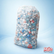 Alternative view of Strong Clear Bin Bags 26x44 On Rolls - Refuse Sacks - 70cm