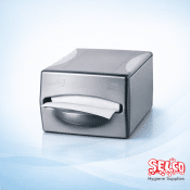 Systen 1 Dispenser Napkins 1/4 fold - 5 x16 cm - 2 ply - White