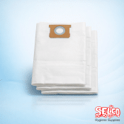 Diversey Taski Aero Bora Hoover Vacuum Cleaner 8/15 Fleece Dust Bag