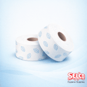 Tork T2 Mini Jumbo Toilet Roll 2-Ply (Pack of 12) 120238 Selco.ie