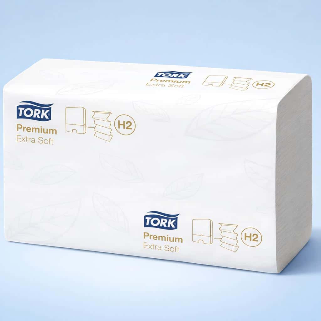 Tork Universal Xpress Hand Towels White H2 M-fold White 2 Ply