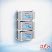 Wire Glove Dispenser 3 pk- Glove Box Holder - Commercial Supply