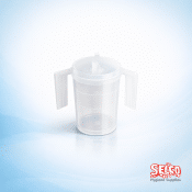 Sip cup two handles narrow spout with lid - Commercial Supply