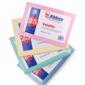Alternative view of Valette Multi Purpose Cleaning Cloths 25pk - Red - Blue - Green