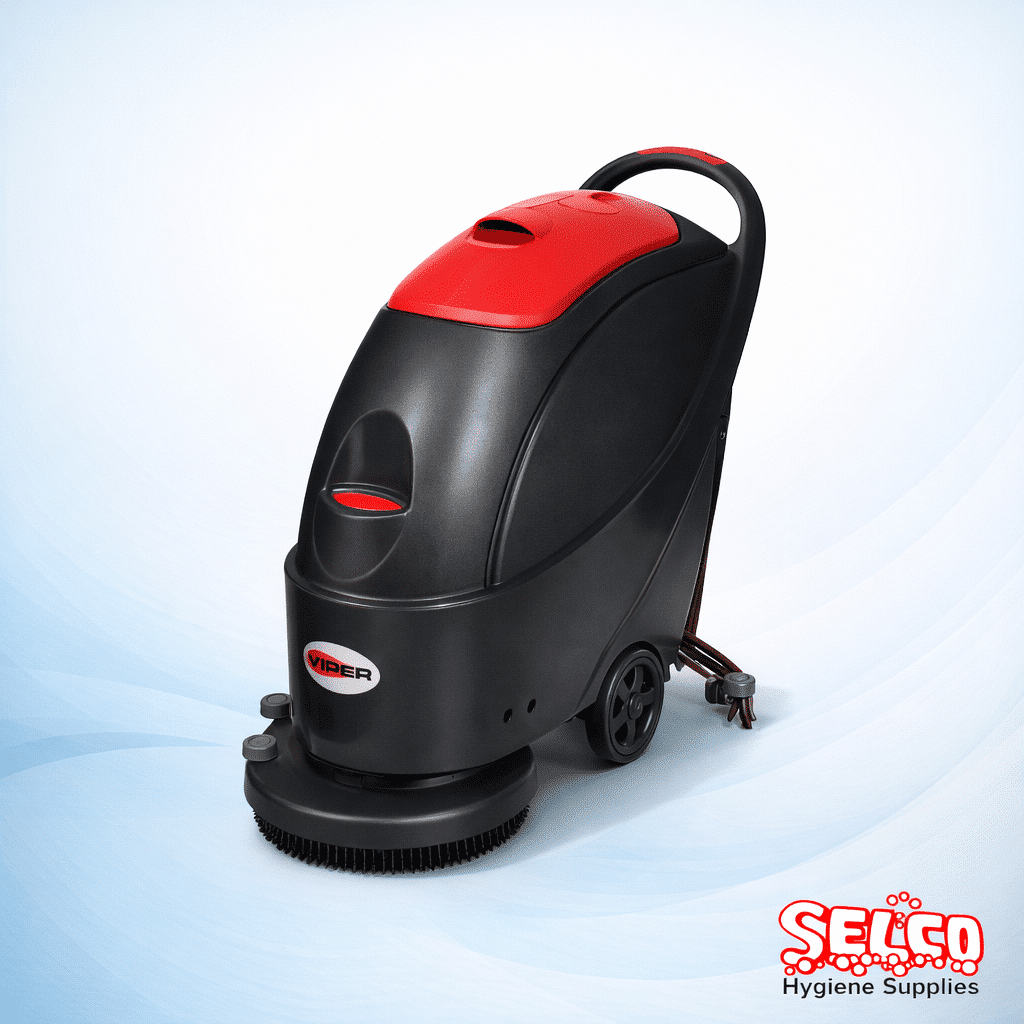 Floor Cleaning Machine Scrubber Drier 17" As430B Battery - 20m