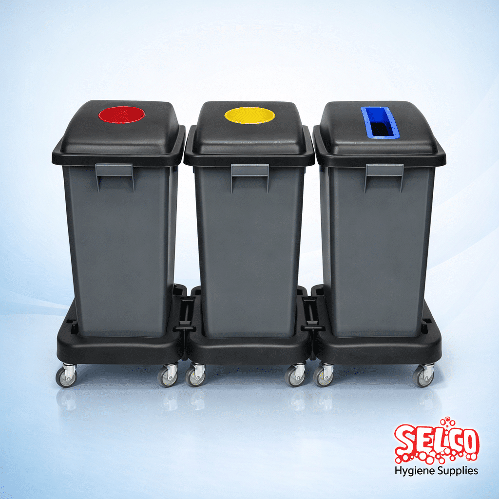 Waste Recycle Station 60Lt - Waste Bin - 100 Free Bags