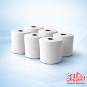 Alternative view of Micro Twin Toilet Roll 24pk - Ireland - 2ply - Washroom Essential