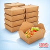 No.12 (8) White kraft Biobox containers (34oz) (6x40`s)