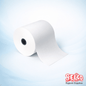 White roller towel - 6 Rolls - 2 Ply - Washroom Paper Supply