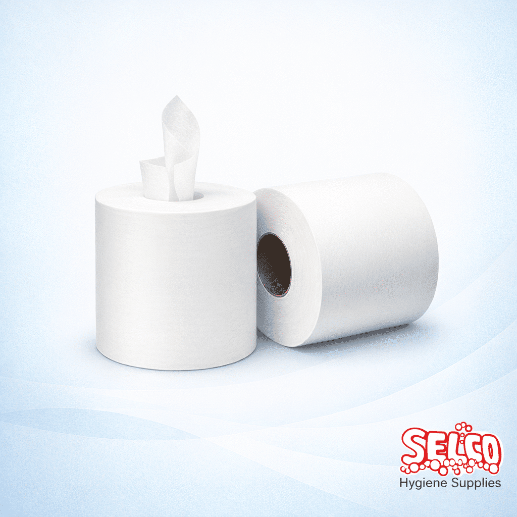 Wiping Paper Reflex 2 Ply 6 Rolls White - 2ply - Commercial Supply