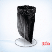 Wire Sack Holder- Refuse bin bag frame- +25 Bags Free - 44 bag