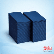 Z-Fold Hand Towels Blue - Interfold Towels-Xpress - 3000 per case