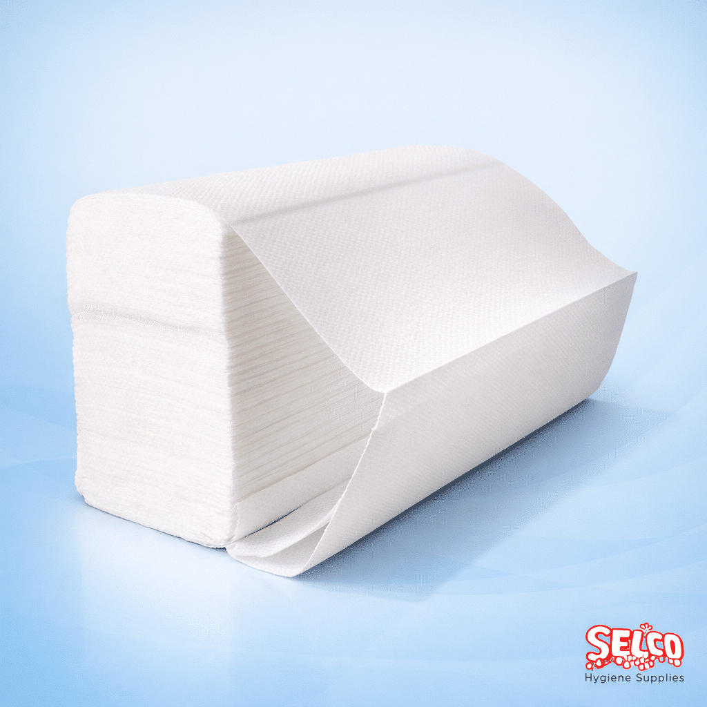 Xpress Multifold Hand Towels 2ply Soft White Interfold - 2400 sheets
