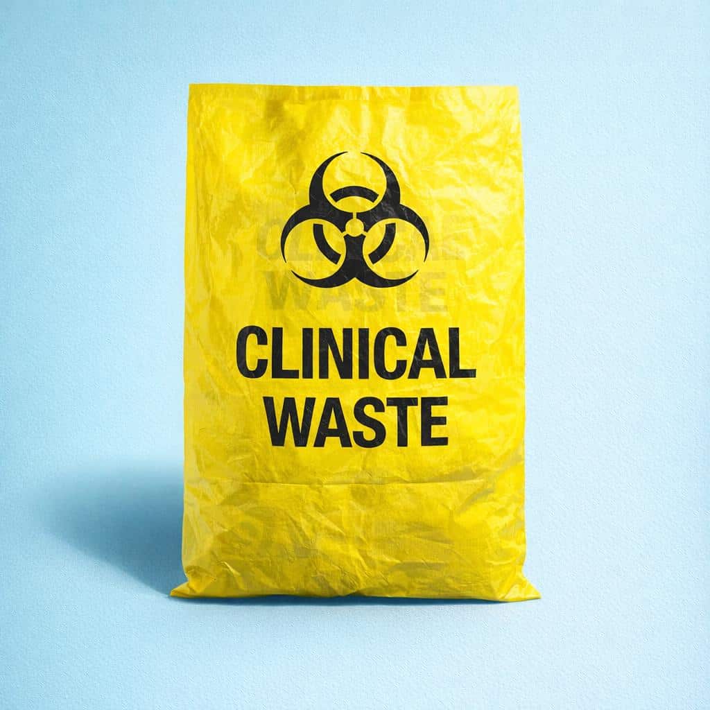 Clinical Waste Bag-Bio Hazard-Contamination Waste Bags 200 Pack - Image 2