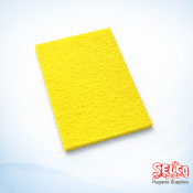 9 X 6 YELLOW Max HAND PADS - 9x6 - Floorcare Pad