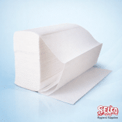 Z Fold Hand Towels 2ply White Focus Extra Optimum - 1ply - Blue